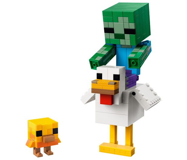 LEGO MINECRAFT 21582 Kurzy jeździec - 1547391 - zdjęcie 3